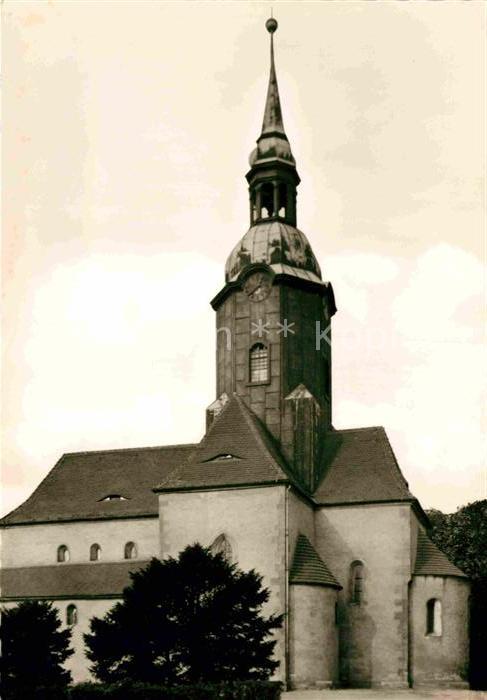 Bad Lausick Romanische St Kilianskirche 12. Jhdt.