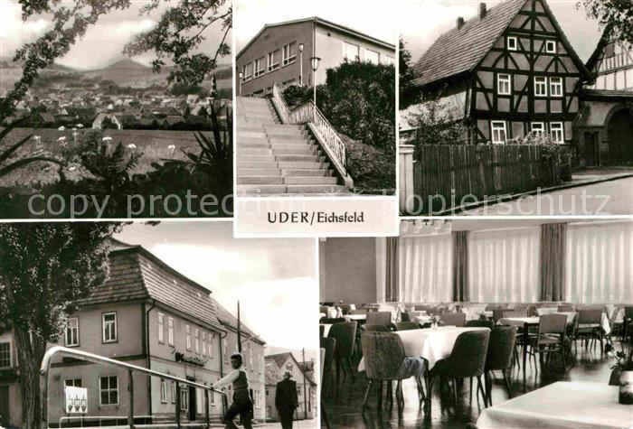 Uder Gesamtansicht FDGB Ferienheim Fachwerkhaus Konsum Gaststaette