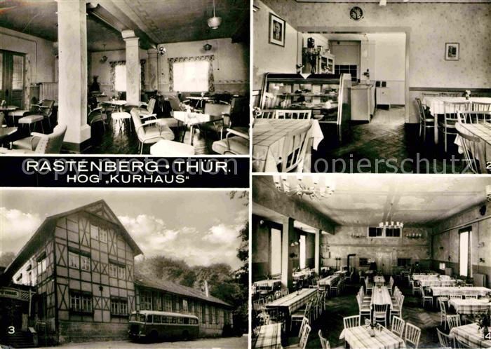 Rastenberg HOG Kurhaus Gaststaette Speisesaal