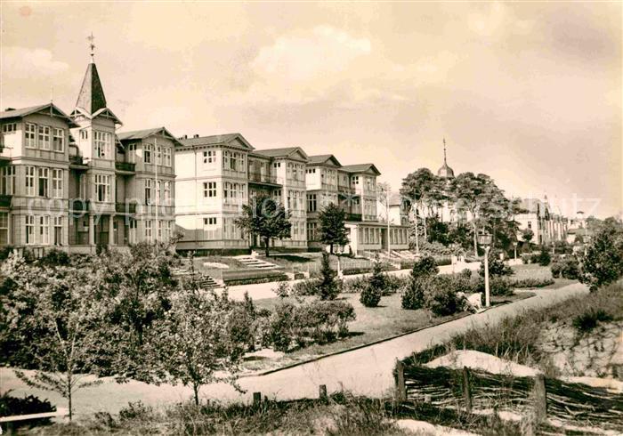 Zinnowitz Ostseebad Strandpromenade Ferienheime