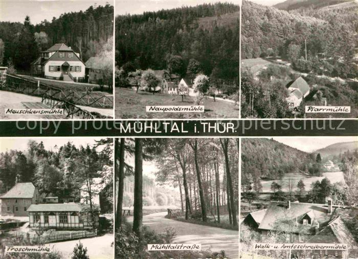 Muehltal Thueringen Muehlen im Muehltal