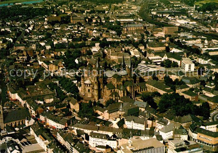 TRIER  CITY Blick auf Dom und Liebfrauen Basilika Fliegeraufnahme