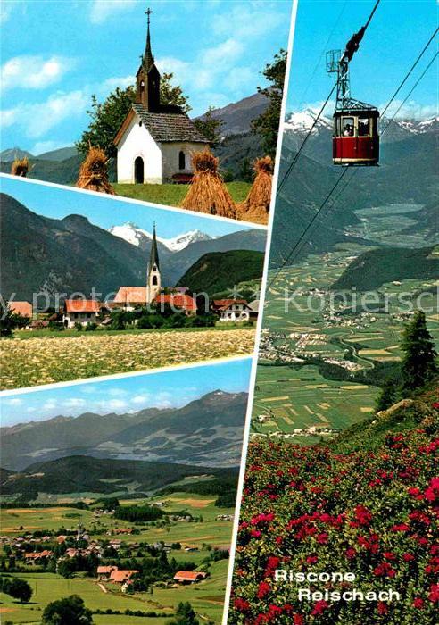 Bruneck Kirche Kapelle Bergbahn Pustertal Alpenpanorama