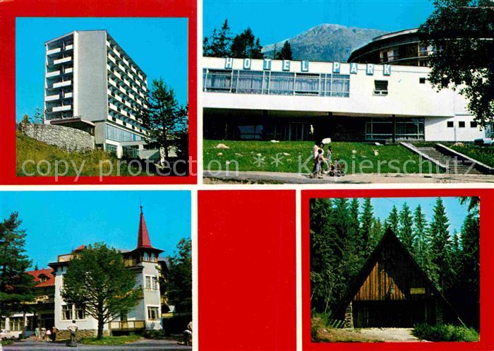 Stary Smokovec Hohe Tatra Hotel Bellevue Hotel Park Hotel Tokajik Zbojnicka koli