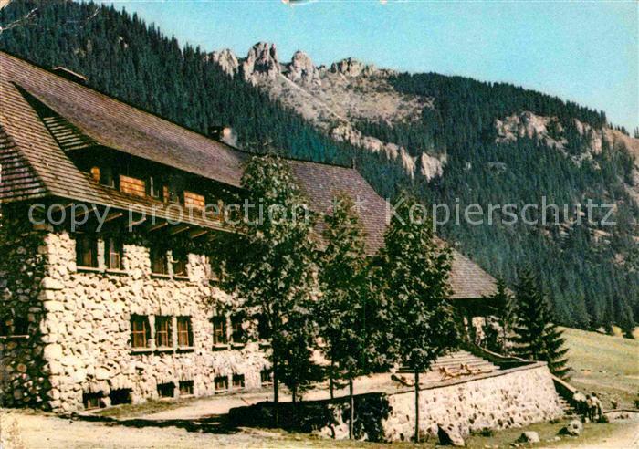 Tatry Zachodnie Dolina Chocholowska Schronisko PTTK Berghaus