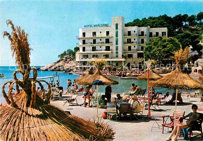 Paguera Mallorca Islas Baleares Hotel Mar y Pins Strand