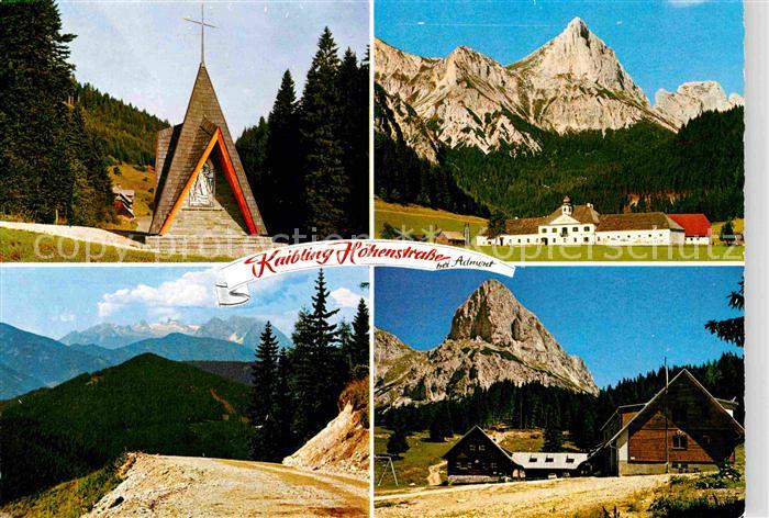 Kaiserau Admont Bergkapelle mit Stiftstaverne Zur Nagelschmiede Schloss Kaiserau