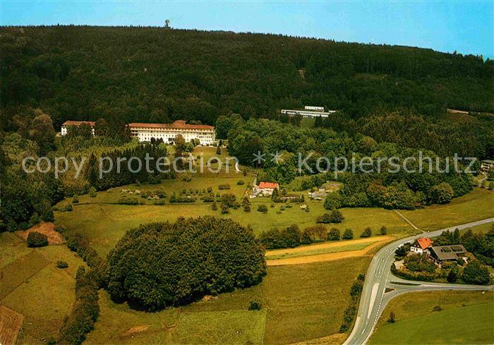 Winterkasten Lindenfels Eleonorenklinik Fliegeraufnahme
