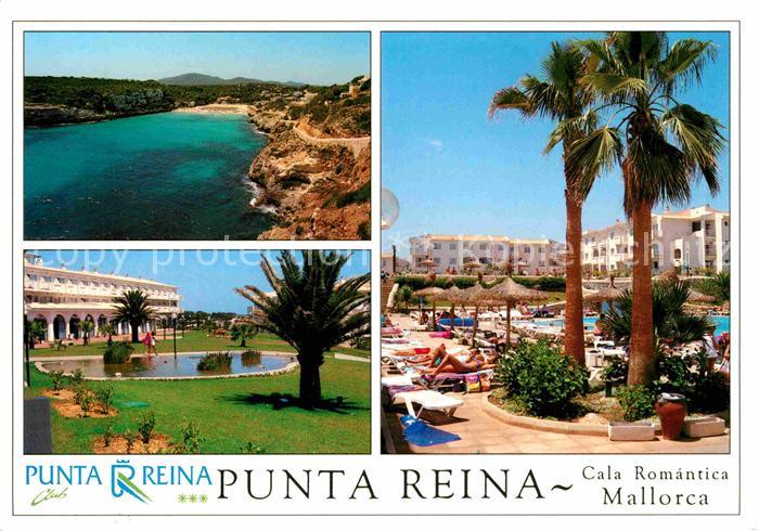 Cala Mandia Hotel Punta Reina Swimming Pool Palmen Park Meeresbucht