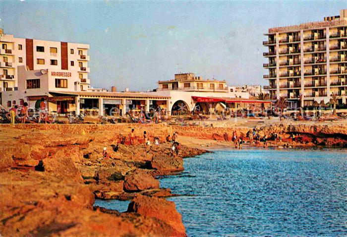 San Antonio Ibiza Calo des Moro Bar Restaurante Strand