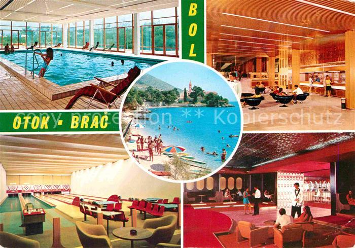 Bol Hotel Restaurant Bar Tanzlokal Hallenbad Kegelbahn Strand