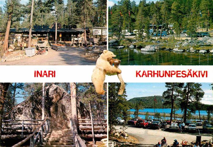Inari Karhunpesaekivi Baerenhoehlenstein
