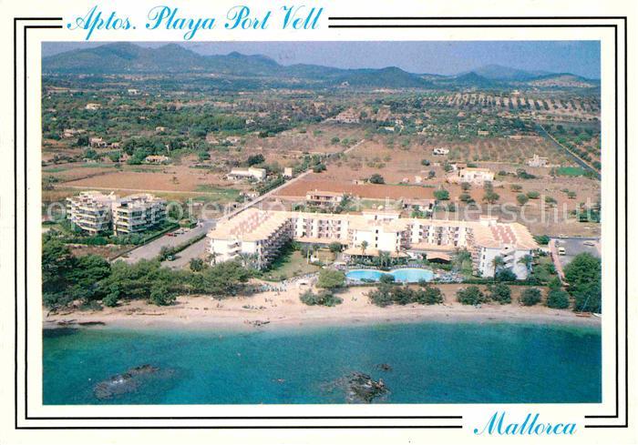 Port Vell Aptos Playa Port Vell Serie Bilder der Balearen Fliegeraufnahme