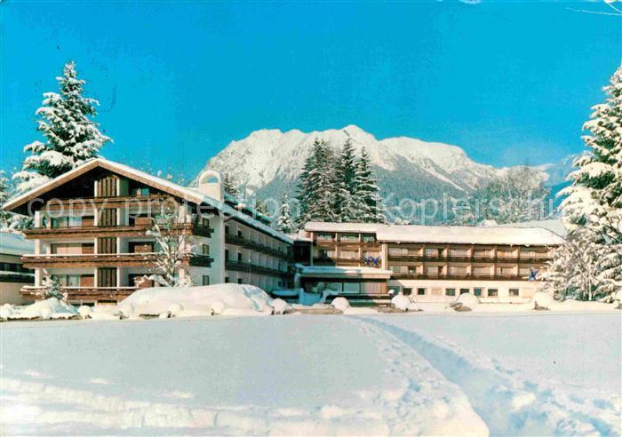 Oberstdorf Kneippkurhaus Christliches Hospiz Kneippbad Winterpanorama Alpen