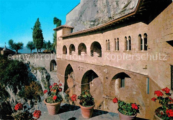 Subiaco Italien Sacro Speco Loggiato d ingresso Kloster