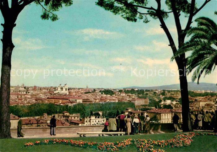 Roma Rom Veduta panoramica dal Gianicolo