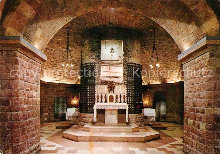 Assisi Umbria Chiesa di San Francesco Tomba del Santo Basilika Grab des Heiligen
