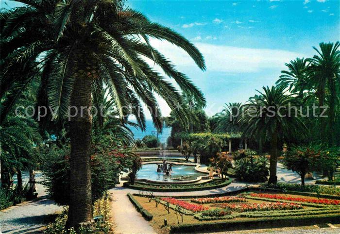 Sanremo Giardini Ormond Gaerten Palmen