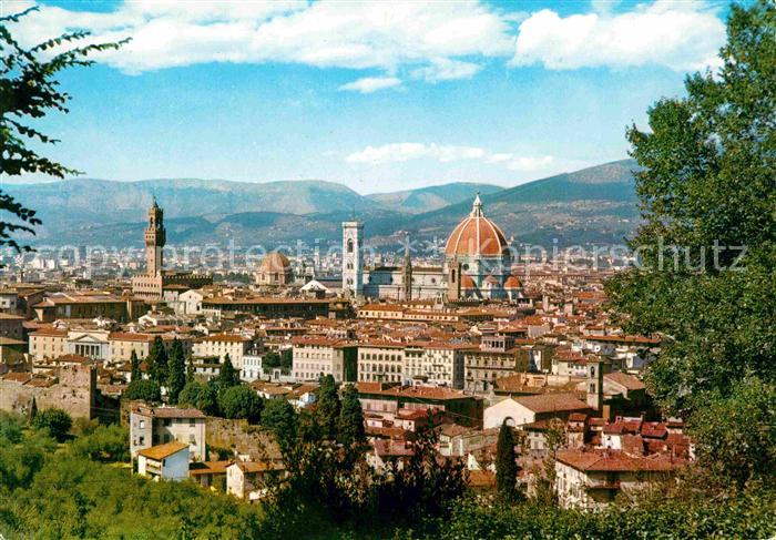 Firenze Florenz Panorama Kathedrale