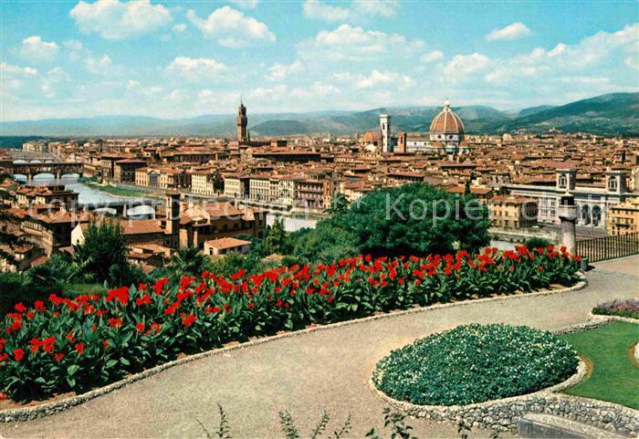 Firenze Florenz Veduta panoramica