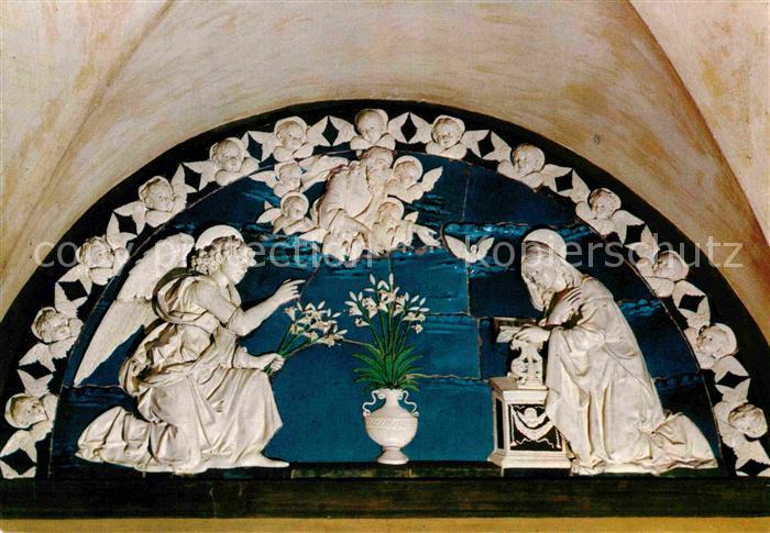 Firenze Florenz Spedale degli Innocenti Andrea della Ribbia Annunciazione