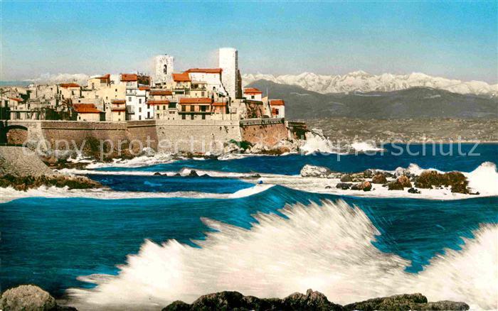 Antibes Alpes Maritimes Brandung