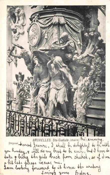 Bruxelles Bruessel Saint Gudule