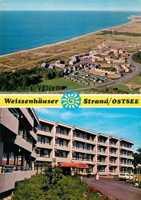 Weissenhaeuser Strand Fliegeraufnahme Wohnanlage