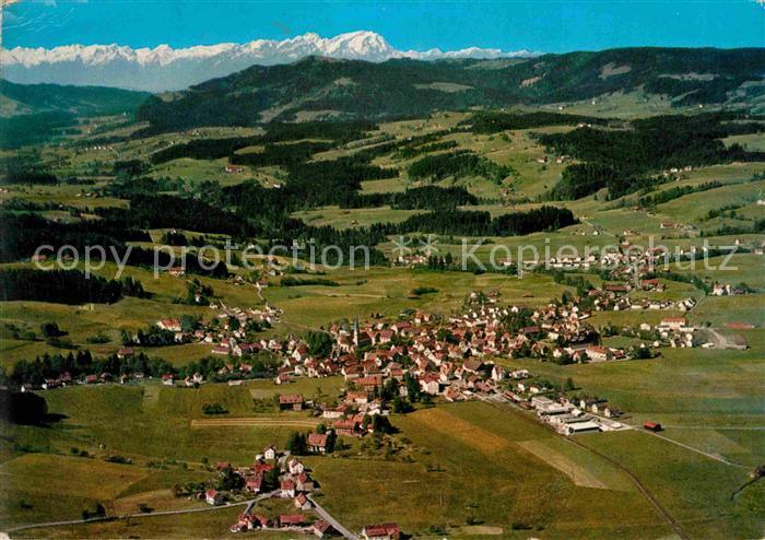 Weiler Allgaeu Fliegeraufnahme