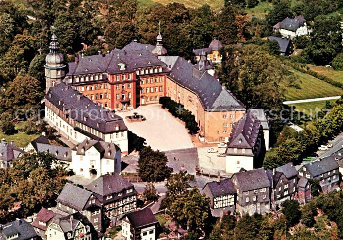 Bad Berleburg Fliegeraufnahme Schloss