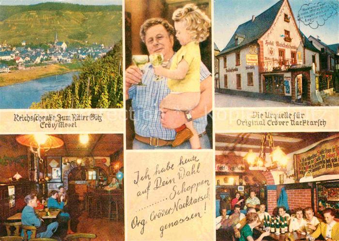 Kroev Mosel Reichsschaenke Zum Ritter Goetz Gastraum Teilansicht