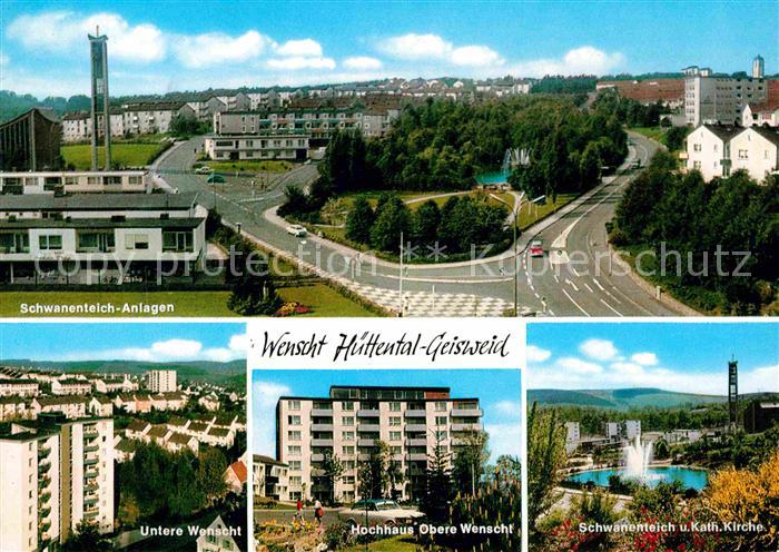 Wenscht Schwanenteichanlagen Katholische Kirche Hochhaus