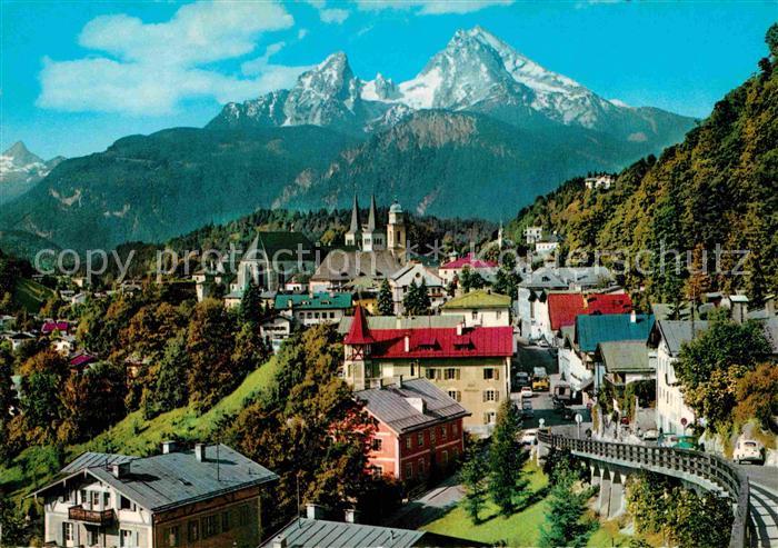 BERCHTESGADEN Bayern Watzmann Schoengfeldspitze