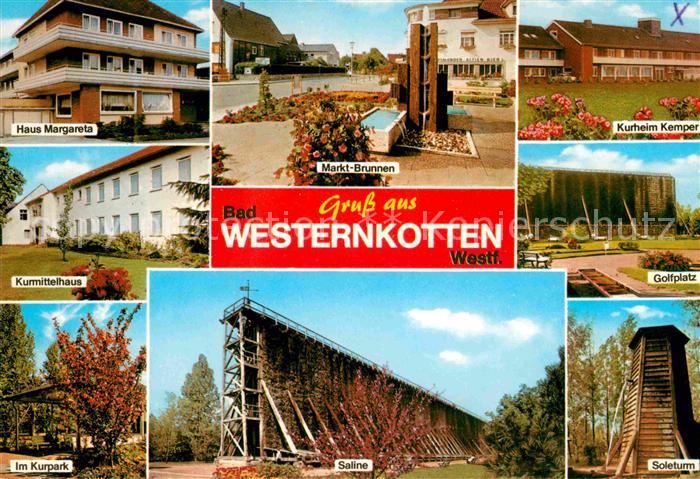 Bad Westernkotten Haus Magareta Kurmittelhaus Saline Soleturm Golfplatz