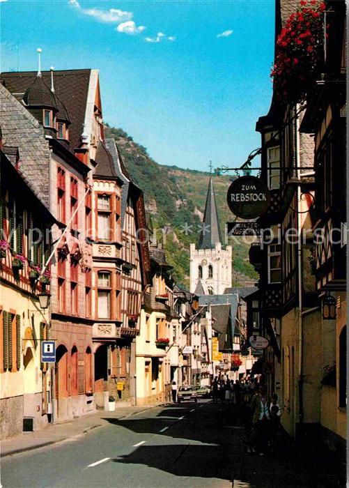 Bacharach Rhein Oberstrasse