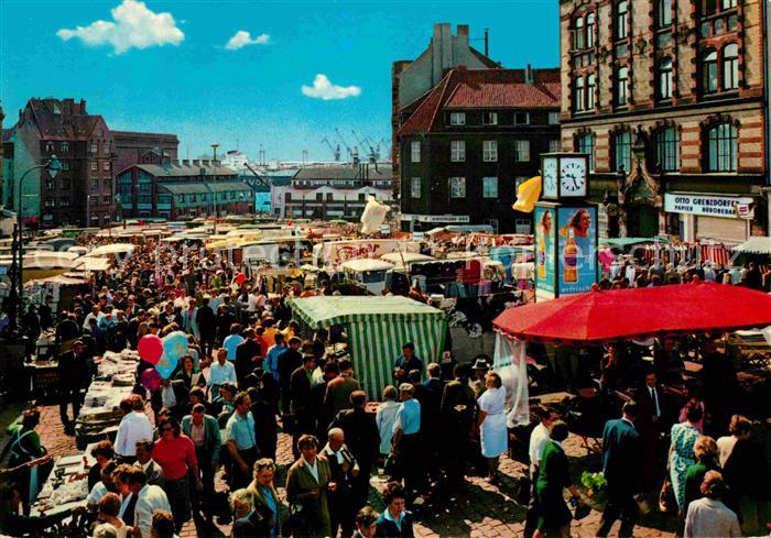HAMBURG  CITY Sankt Pauli Fischmarkt
