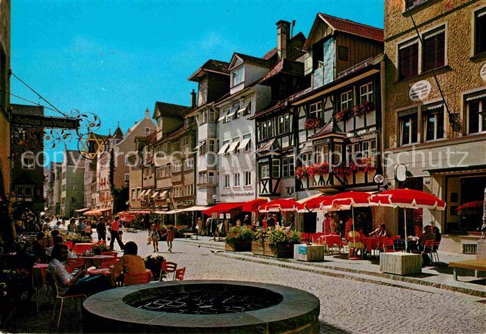 Lindau Bodensee Hauptstrasse Fussgaengerzone