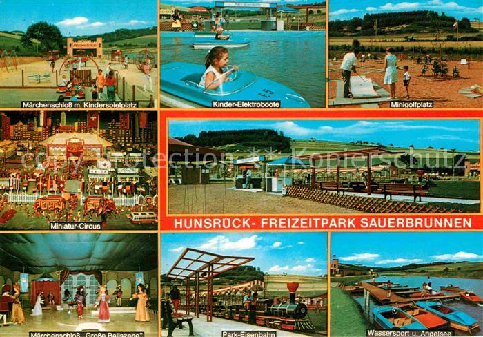 Sauerbrunnen Maerchenschloss Miniatur Circus Park Eisenbahn Wassersport- und Ang