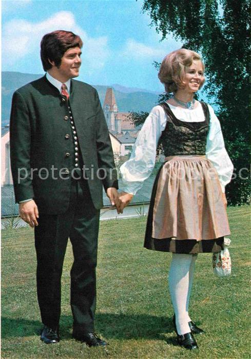 Krieglach Steiermark Trachtenpaar