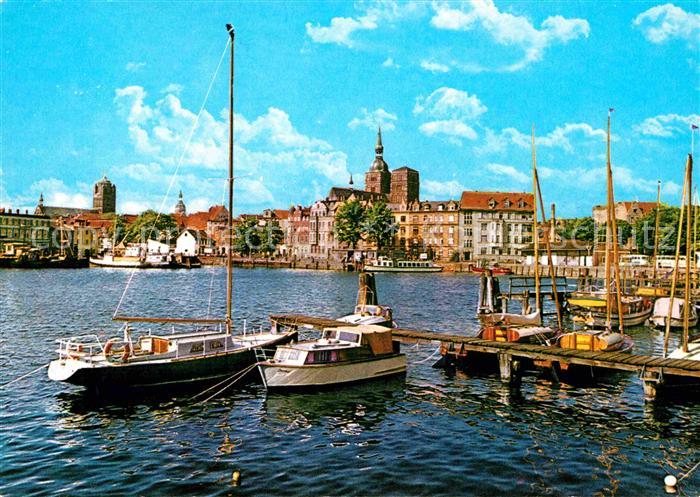 Stralsund Mecklenburg Vorpommern Hafen