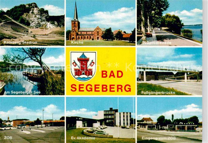 Bad Segeberg Kalkberg Stadion Kirche Seepromenade ZOB Evangelische Akademie