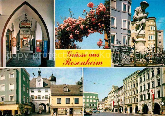 Rosenheim Bayern Stadtansichten