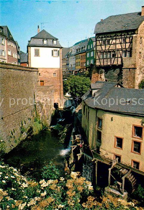 Saarburg Saar Altstadt Wasserfall