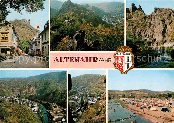 Altenahr Campingplatz Panorama Altstadt