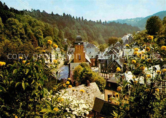Monschau Montjoie NRW Teilansicht