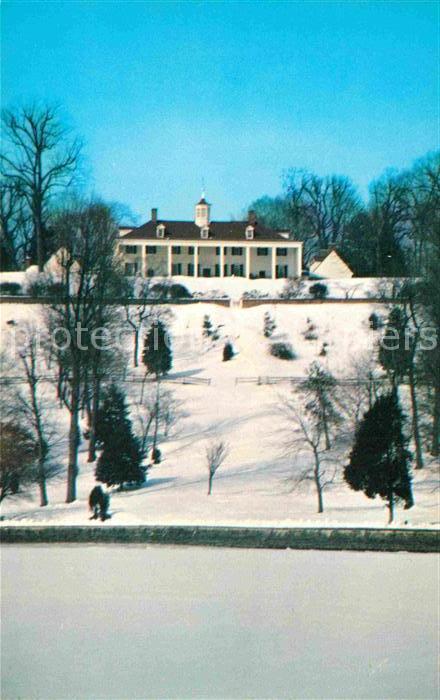 Alexandria Virginia Mount Vernon as viewed from Potomac River Home and tomb of G