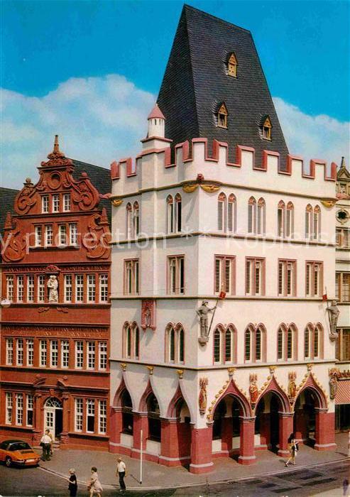 TRIER  CITY Steipe und Rotes Haus