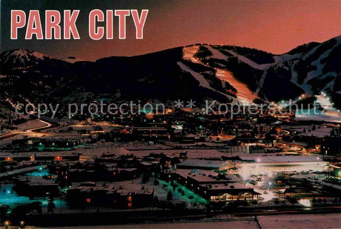Park City Utah at night