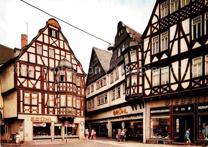 Limburg Lahn Kornmarkt Altstadt Fachwerkhaeuser
