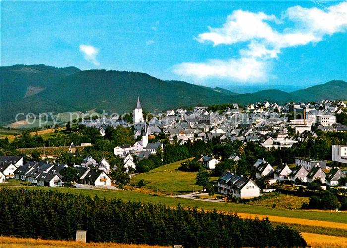 Winterberg Hochsauerland Panorama Heilklimatischer Kurort